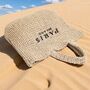 Hand Woven Paris Milano Summer Bag, thumbnail 5 of 5