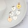 Sterling Silver, Rose Gold Or Gold Vermeil Letter Charm, thumbnail 6 of 11