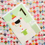 Gold Foiled Polar Bear 1st Birthday Card, thumbnail 5 of 5