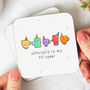 Personalised 50th Birthday Mug 'Officially Fif Tea', thumbnail 4 of 4