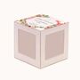 Personalised Christening Floral Photo Cube, thumbnail 3 of 4