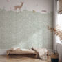 Fawn And Doe Floral Wallpaper, thumbnail 1 of 3