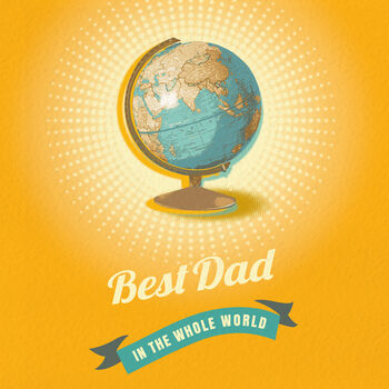 Card For Dad ‘World’s Best Dad’, 2 of 4