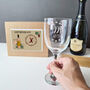 Personalised 30th Birthday Engraved Wine Glass Gift, thumbnail 4 of 8