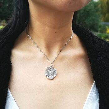 Sixpence 60th Birthday Spinner Necklace, 2 of 12