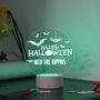 Personalised Halloween LED Light Up Sign, thumbnail 2 of 6