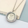 Dates 1928 To 1967 Sixpence Glass Locket Necklace, thumbnail 10 of 12