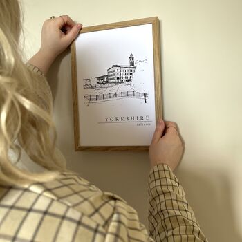 Saltaire Hand Illustrated Yorkshire Print, 4 of 9