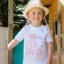 Personalised Elephant Big Sister Brother Top / T Shirt, thumbnail 1 of 7