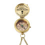 Engraved Baptism Brass Compass With Wooden Gift Box, thumbnail 4 of 12