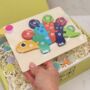 Wooden Jigsaw Set Kids Interactive Toy Birthday Gift Dinosaur, Crocodile Or Giraffe, thumbnail 5 of 11