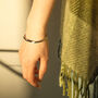 Minimalist Twisted Open Cuff Bracelet, thumbnail 1 of 10