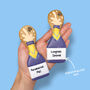 Personalised Poppin' Bottles Letterbox Cookies, thumbnail 2 of 5