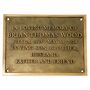 Custom Bronze Memorial Plaque With Raised Lettering, thumbnail 1 of 9