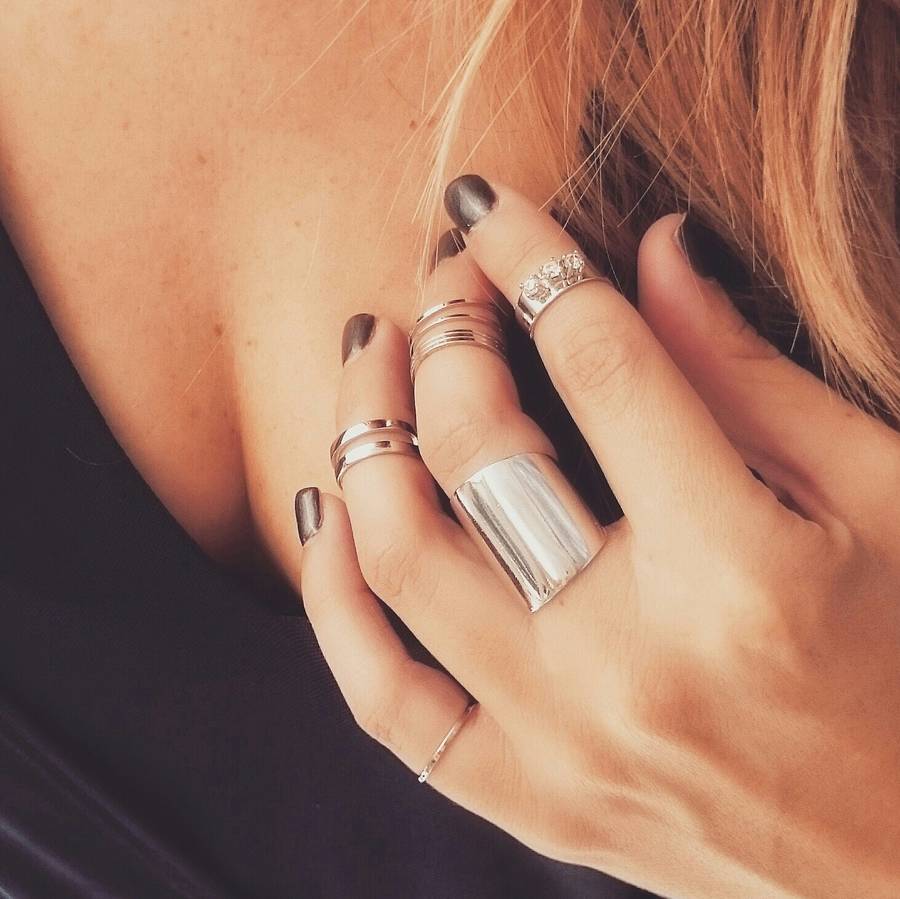 Statement Cuff Ring By Full Circle Designs