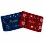 Personalised Mum Embroidered Velvet Mum Make Up Bag Accessories Pouch, thumbnail 3 of 4