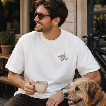 Personalised Bikes And Dogs Club Graphic T Shirt, 2 of 8