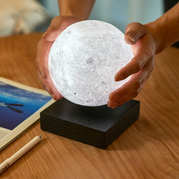 Levitating Moon Lamp, 5 of 12