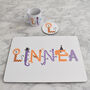 Children's Personalised Placemat And Mug Gift Set, thumbnail 5 of 7