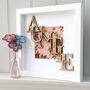 Personalised Oak Niece Uncle Auntie Frame Gift, thumbnail 3 of 4