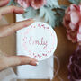 Acrylic Rose Gold Table Place Name, thumbnail 11 of 12