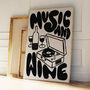 Music And Wine Print, thumbnail 3 of 10