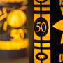 50th Birthday Lantern Photo Centrepiece Personalised, thumbnail 3 of 8