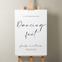 Romantic Wedding Unplugged Sign 'Phoebe', thumbnail 6 of 9