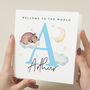 Personalised New Baby Card For Baby Boy, thumbnail 1 of 1