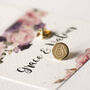 Gold Plated Engraved Initial Lapel Pin, thumbnail 2 of 11