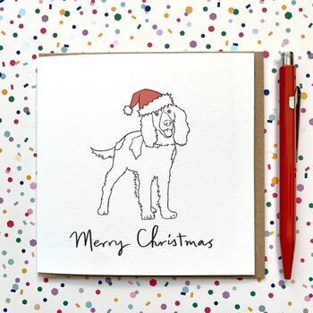Personalised Dog Christmas Card, 10 of 11