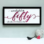 Personalised 40th Birthday Framed Print, thumbnail 4 of 7