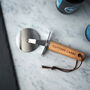 Wooden Handle Pizza Cutter 'Cutting Carbs', thumbnail 1 of 2
