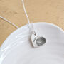 Silver Fingerprint Personalised Heart Charm, thumbnail 1 of 6