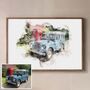 Landrover Defender Personalised Print, thumbnail 1 of 12