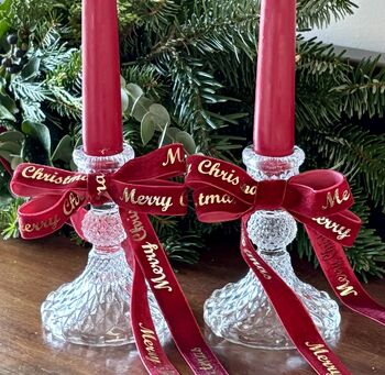 Velvet Ribbon For Gift Wrapping And Crafts 15mm, 2 of 2