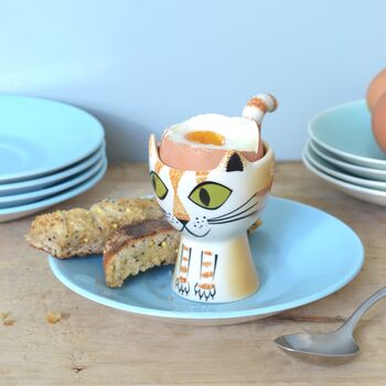 Ginger Cat Egg Cup, 2 of 3