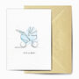 It's A Boy Seed Embedded Card, thumbnail 1 of 2