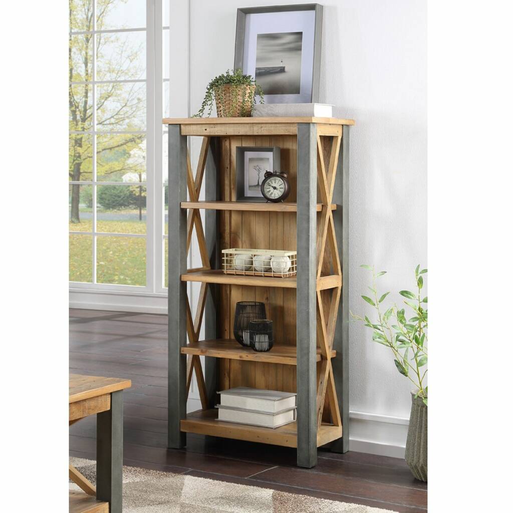 Small Wooden Bookcase for Large Space