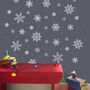 Snowflake And Snow Dot Wall And Window Stickers, thumbnail 2 of 2