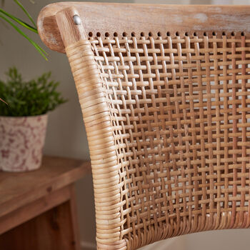 Provence Wicker Dining Chair, 3 of 5