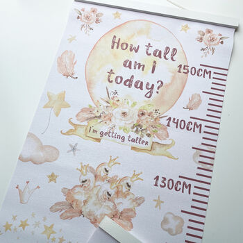 Personalised Swan Song Height Chart, 2 of 5