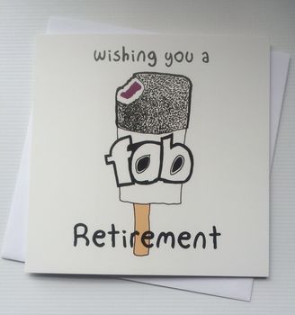 'Fab Retirement' Card, 5 of 5