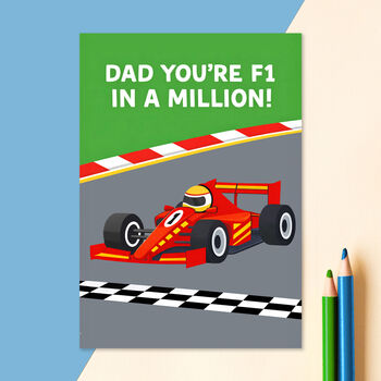 Formula One Card For Dad, 2 of 3