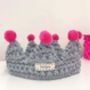 Childs Personalised Pom Pom Crown, thumbnail 3 of 11