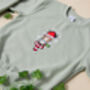 Horse Christmas Embroidered Jumper, thumbnail 1 of 3