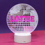Personalised Disco Ball LED Light, thumbnail 1 of 12