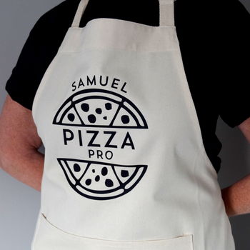 Personalised Pizza Pro Apron, 4 of 5