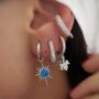 Blue Opal Northern Star Set In Sterling Silver, thumbnail 6 of 10