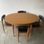 Mid Century Dining Table And Chairs By Schreiber, thumbnail 3 of 7